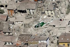 Amatrice foto Ansa rid